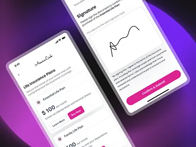 💡 AssuraLink – Seamless Life Insurance Enrollment app branding design fintech insurance mobile app product design ui uidesign ux uxdesign