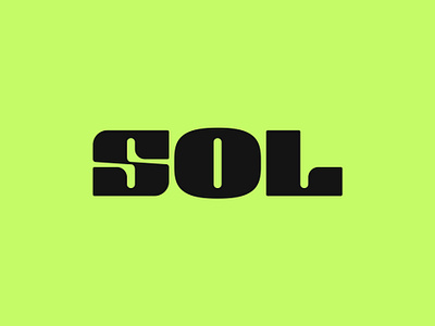 SOL logotype logoinspiration