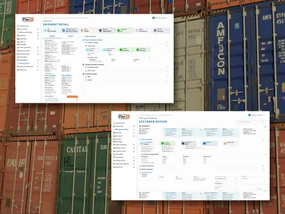 Plan A Technologies - Logistic Internal Dashboard Web App branding dashboard design graphic design icon illustration logistics logo typography ui ux vector web app windows