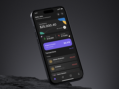 WiseCoin - Budget Management App app budget budget app budget planner budget tracker design expenses tracker figma finance finance app fintech fintech app income mvp online banking saas startup ui ui ux ux