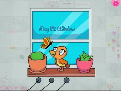 Junefairytale Day 18: Window art post art tag digital art drawing fan art illustration