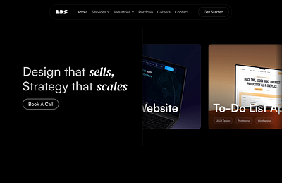 Legit Design Studio Hero Section agency design framer graphic design landing page no code development studio ui uiux ux web design