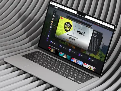 Dunia Games Livestream Platform dailyui design graphic design landing page landingpage ui ui design ux