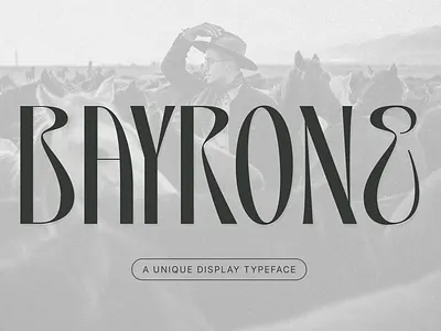 Bayrone Display apparel branding design display illustration logo modern poster quotes ui