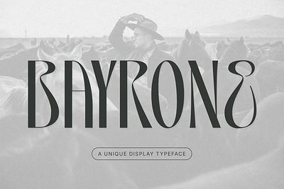 Bayrone Display apparel branding design display illustration logo modern poster quotes ui