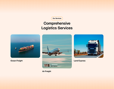 Section Blast- Services agency website design figma design graphic design landing page landing page design portfolio design section design service section design transport website design ui ui design ux ux design website website ui design wireframe design