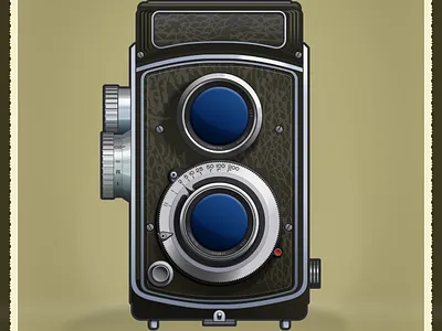 1950’s Twin-lens Reflex Camera timeless craftsmanship