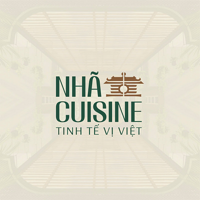 NHÃ CUISINE | LOGO DESIGN & BRAND IDENTITY branding design graphic design illustration logo