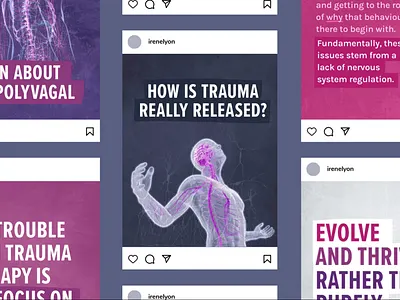 Nervous System Social Media Posts graphic design nervous system social media