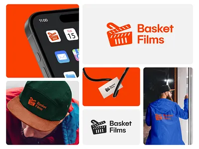 Basket Films Logo Design basket film brand design brand identity branding cinema logo creative logo film logo graphic design logo logo design logo designer logo inspirations logo mark logo type modern logo symbol logo timeless logo unique logo