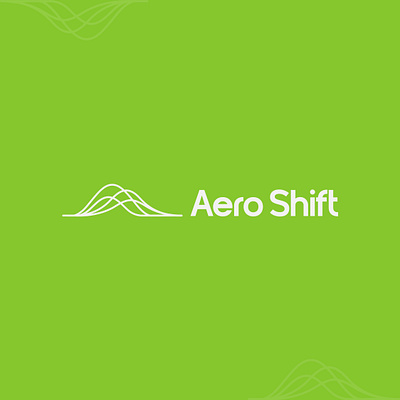 Aero Shift: Minimal Abstract Logo with Line Art Wave brand identity branding design design logo flat graphic design icon illustration logo logo design logos logotype minimal minimal logo minimalist modern modern logo simple unique