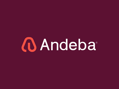 Andeba - Tech logo, technology logo abstract logo app icon artificial intelligence branding creative logo design hi tech illustration logo logo design minimal logo robot logo tech logo technology technology logo