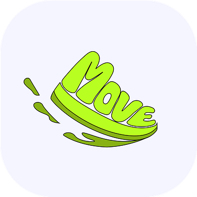 Logo for Move app logos best logos best of dribbble branding fitness app logos graphic design illuminz illustration logo logo designers logo designs logos top logo designers