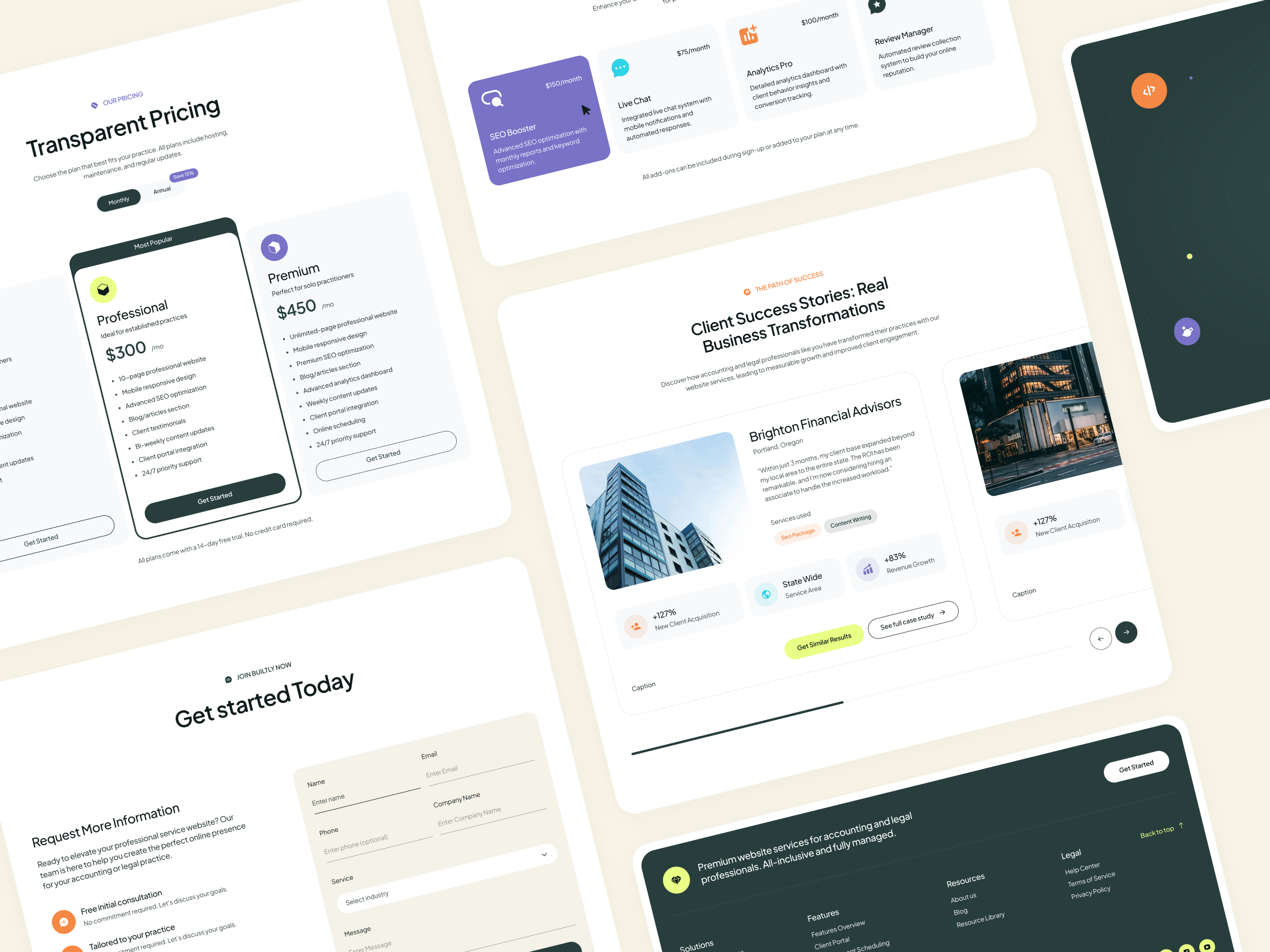 SaaS Website Design Image 0