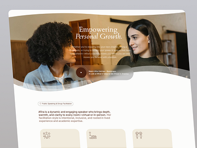 Where Leadership Meets Soul: Six Rivers Coaching Website branding cleanui coach coaching elegantui feminineui graphic design modernui typography ui userexperience userexperiencedesign userinterface ux visualidentity web webdevelopment website websitedesign websitedevelopment