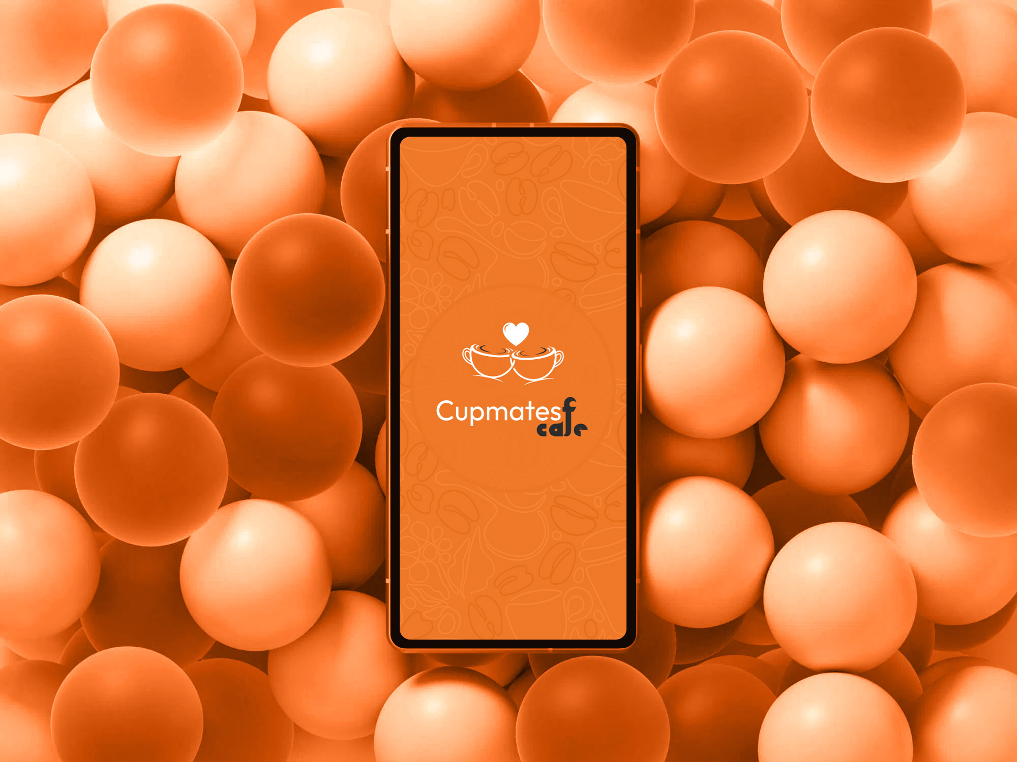 Capmates Cafe app appdesign cafe coffeeapp logo minim minimal mobileapp