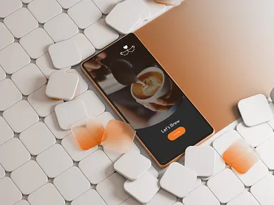 Cupmates Cafe appdesign awesome awesome logo cafe coffeeapp minimal mobileapp vector