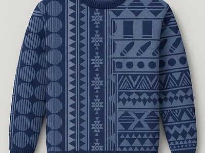 Knitwear design branding