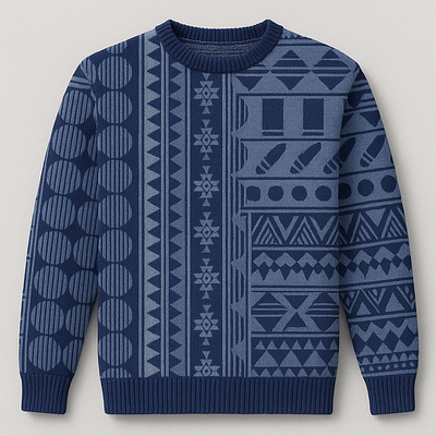 Knitwear design branding