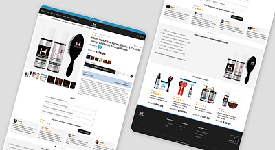 If I ever design a Shopify conversion-focused DTC product page ui website design