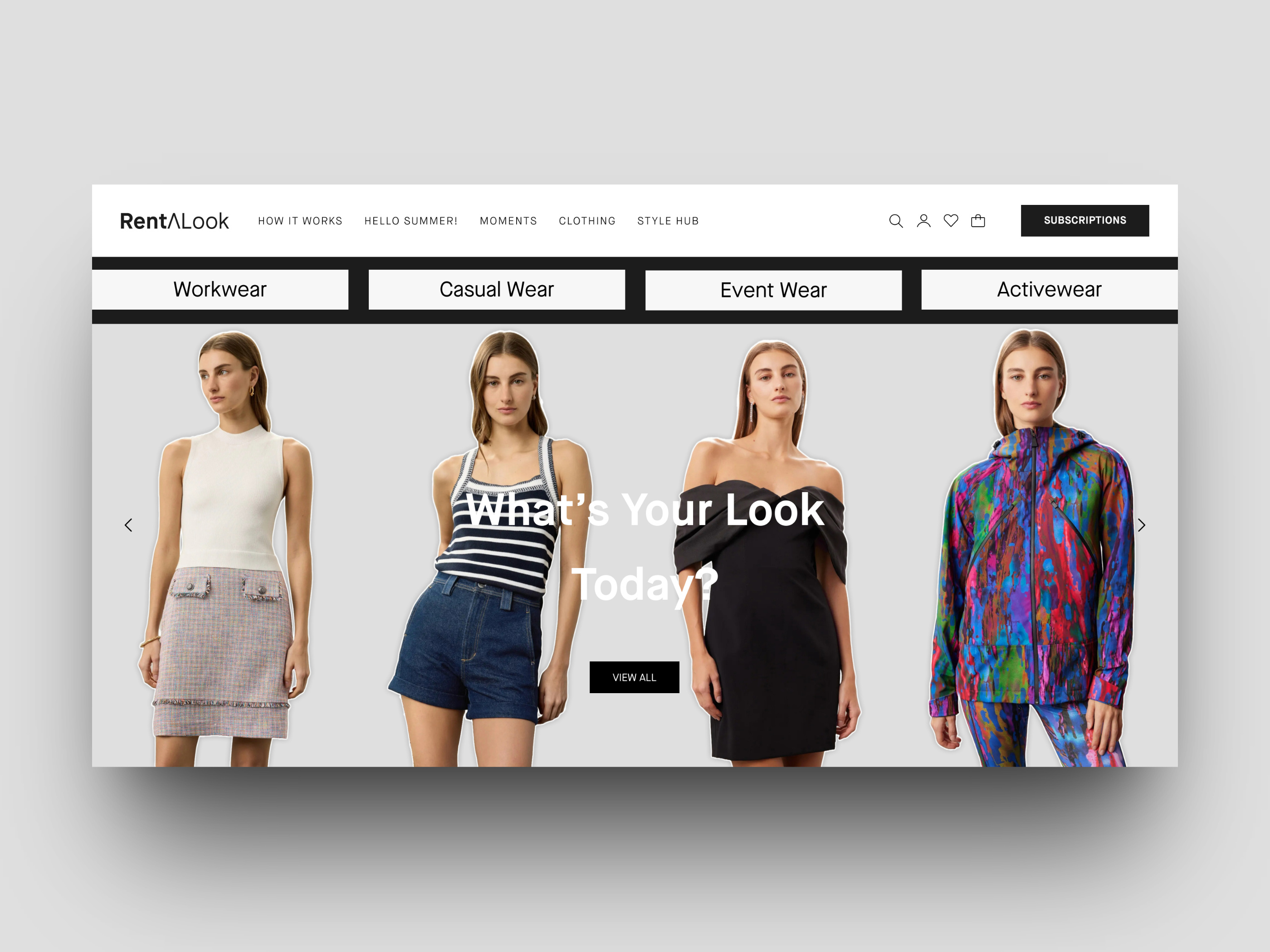 Fashion Store Landing Page branding buttons design ecommercedesign graphic design illustration landing page ui ux uxdesign