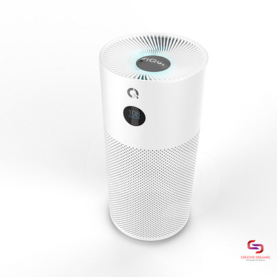 3D Product Modeling For Air Purifier 3d 3d air purifier 3d modeing 3d rendering 3dartist homeappliance3d modernproductdesign product design productvisualization smartappliancedesign