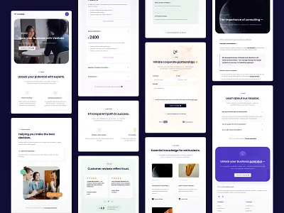 Vesilake | Pro Services - Template #6 blog cms concept design designer landing page minimalist modern portfolio services technology template ui ux web web design webdesign website