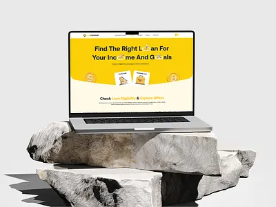 Loan and Currency Exchange Portal 3d animation branding graphic design logo ui