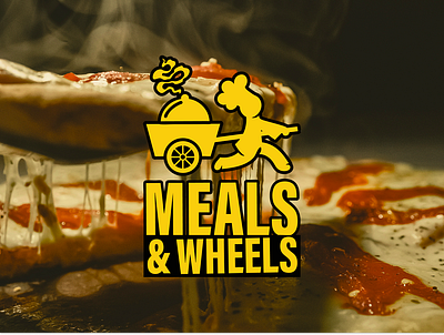 Meals & Wheels | Visual Branding | Logo Design branding delivery branding food logo graphic design logi logo branding logo design marketing modern logo ui design visual branding visual identity visual marketing