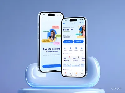 Building a New Investment Experience for 90M Users banking branding cta cx dashboard design digital transformation finance fintech gamification illustration investing philippines splash screen ui user experience user interface ux ux design