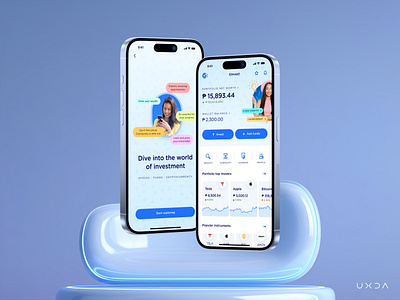 Building a New Investment Experience for 90M Users banking branding cta cx dashboard design digital transformation finance fintech gamification illustration investing philippines splash screen ui user experience user interface ux ux design