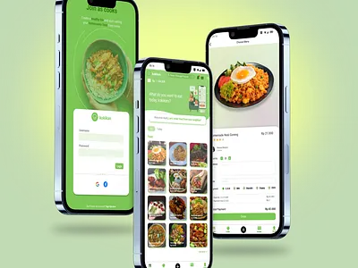 Gofood Mobile Apps - Kokikan branding gofood mobile apps restaurant ui ui design