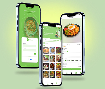Gofood Mobile Apps - Kokikan branding gofood mobile apps restaurant ui ui design