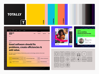 Totally Group - Crafting a Unified Brand Ecosystem branding ui