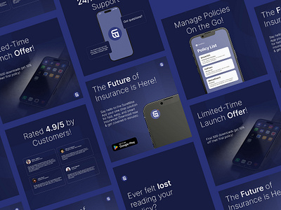 SureWise - Social Media Design - Instagram Post - Advertisement advertisement post instagram design instagram grid social media design