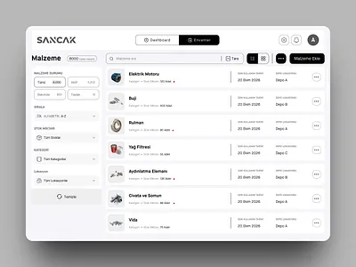 Stock Management Dashboard-Table branding dahboard design ecommercedesign graphic design illustration logo management stock table ui ux uxdesign vector