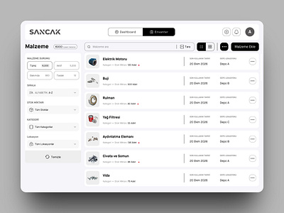 Stock Management Dashboard-Table branding dahboard design ecommercedesign graphic design illustration logo management stock table ui ux uxdesign vector
