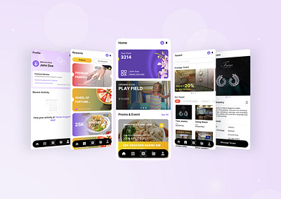 Absolutely Yours Card (Mall Taman Anggrek) app branding graphic design illustration membership ui ux vector