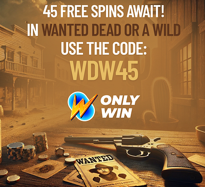 OnlyWin 45 Free Spins Promo: How I Brought the Bonus to Life branding casino design designer graphic design illustration logo online casino onlywin casino free spins onlywin free spins promo promocode promotion