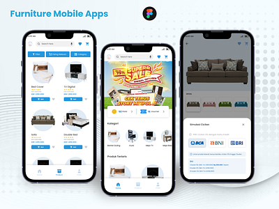Furniture Mobile Apps design figma furniture mobile apps ui ui design