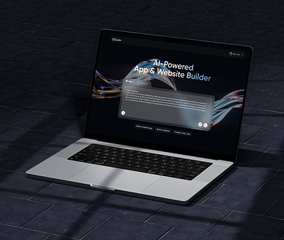 AI Powered App & Website Builder ai aidesign design graphic design ui uxdesign