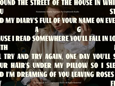 Humanense bold classic condensed display editorial graphicook humanist logotype modern retro sans serif thick timeless trendy versatile