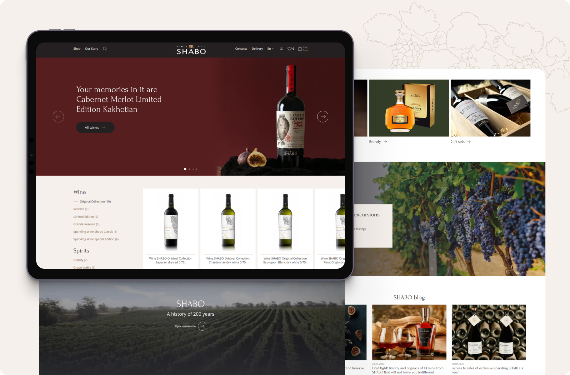 Wine Website Design and liquor store e commerce website ecommerce ui ecommerce website design fresh web design project informative winery website mobile ui design mobile website responsive website ux ui design website redesign wine shop and liquor store wine shop concepte wine website winery ecommerce website winery website winery website design