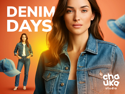 Denim Days Advertising Campaign advertising animation banner clothing denim googleads graphic design jeans socialmedia
