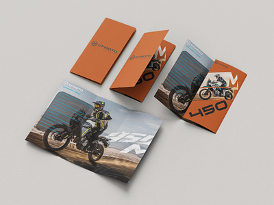 flyer design|cf moto brand branding brochure design deisgn flyer graphic design graphic designer trifold flyer design