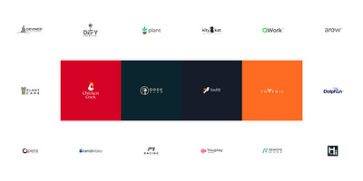 BRAND LOGOS animation brand logos branding company brand corporate branding corporate identity digital logo identity logo logos modern motion graphics professional recapix top brand