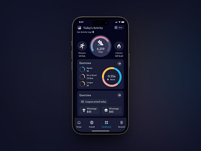 Health Fitness App Ui Design activitytracker androidapp caloriesburned dailyactivity digitalhealth exercisetracker fitnessapp fitnessdashboard healthandfitness healthapp iosapp mobileapp productdesign steptracker uidesign wellnessapp