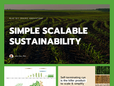 PowerPoint Slide Design For A Growing Agriculture Startup Pitch branding design design slide illustration investor deck pitch deck powerpoint powerpoint template presentation presentation design slide slide deck ui