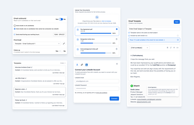 Components for SaaS App app ui branding components components ui micro components micro design product ui saas app saas ui ui visual design