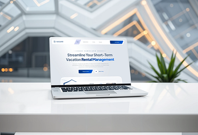 Rental Management Design landing page design rental management rental website tenant website web design
